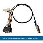 SFF-8644 to SFF-8680 케이블 (SA-4480-HDD)