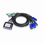 4포트 Hybrid KVM 스위치 (CS64A)