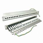 CaT.6A/CaT.7 24포트 10G 패치판넬 (LS-GPLB-F24X)