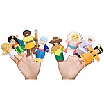 손가락 인형 8종 (다문화 북남미)