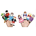 손가락 인형 8종 (다문화 유럽)