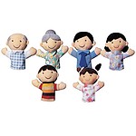손가락 인형 보들이 6종 (가족구성)