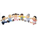 보들이 손인형 6종 (가족구성)