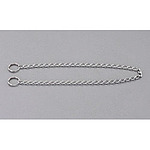 1.6x800mm 체인(스테인리스/양쪽 링 포함)
