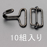 30x2.5mm 평 고무 로프 손잡이 세트 [10 쌍/검정]