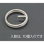 14x1.2mm 열쇠 고리(스테인리스/10 개)