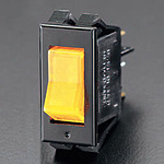 125V/15A 로커 스위치(오렌지)