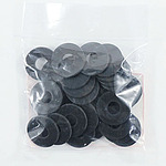 20x 8x2.0mm/M8 고무 평 패킹(30 장)