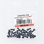 M3x 8mm 팬 헤드 작은 나사(스테인리스/검정색/30 개)