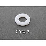 M6/6.4x12.0x1.6mm 평 와셔(나일론/20 장)