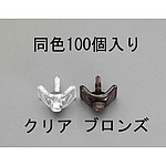 5x25mm 물결판 용 나사(철 기초 용 브론즈/100 개)