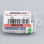 M4x10mm 팬 헤드 태핑 나사(스테인리스/검정색/30 개)