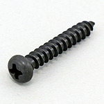 M4x25mm 팬 헤드 태핑 나사(스테인리스/검정색/20 개)
