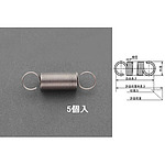 2.0x0.2/16.2mm 당김 스프링(스테인리스/5 개)