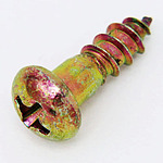 M4.1x13mm 냄비머리 나사못(철 크롬/18 개)