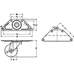 220S · 회전형(나일론 휠 우레탄 차량 · B입)