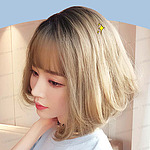 여성 단발 보브컷 가발
