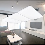 LED 퓨어 아크릴 사각거실6등