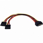 SATA 파워 15핀 Y형 케이블 (EC-ST006)