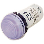 Ø22 AP22 형태 고휘도 LED 표시등 클리어 렌즈