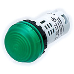 Ø22 AP22 형태 고휘도 LED 표시등 색상 렌즈