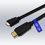 HDMI to Mini HDMI 2.0 골드 케이블