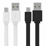 USB A to Micro 5핀 롱 플랫 케이블 (USB-25)