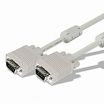 RGB (VGA) 화이트 케이블
