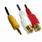 스테레오 (M) to 2RCA (M) 연장 케이블