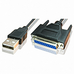 USB to 26핀 패러럴 케이블 (LS-PRT250)