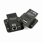 USB 2.0 벽걸이형 리피터 송/수신기 세트 (KW-412C)