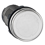 라운드 파일럿 라이트(22mm, 백색, Harmony Easy XA2E 시리즈, XA2EVFD1LC)
