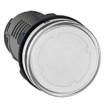 라운드 파일럿 라이트(22mm, 백색, Harmony Easy XA2E 시리즈, XA2EVM1LC)