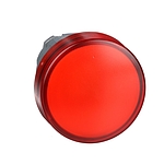 파일럿 라이트 헤드(22mm, Red, Round, Smooth, Metal, ZB4BV043)