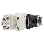 조광 부쉬버튼(30mm, 호박색, 1CO, Harmony 9001SK 시리즈, 9001SK1L35LYA)