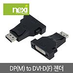 DP to DVI-D 젠더 (NX-DPDV-G)
