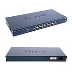 24포트 스위칭 허브 (GS724T-400)