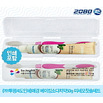 PP투명4도인쇄 베이킹소다치약50g 미세모칫솔세트