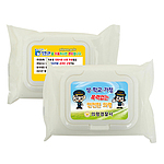 화이트 물티슈 캡형 (20매~30매)