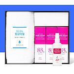 코로나 생활안심세트 V103-송월 항균타올1P 네이처핸드 손소독제83 100ml 3P
