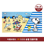 송월 스누피 드림76비치 바스타올