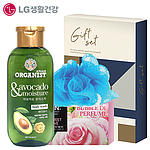 LG생활건강 온더바디 바디워시 200g 온더바디 비누 80g 샤워볼