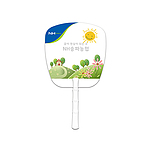 대나무 사각부채