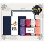 추석 띠지 감사장세트 송월 베이직 에스닉40 세면타월 4매세트