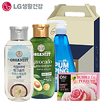 히말라야 핑크솔트 샴푸 200ml 페리오 46cm 펌핑치약 285g 온더바디 바디워시 200g 온더바디 비누 80g