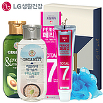 히말라야 핑크솔트 샴푸 200ml 온더바디 바디워시 200g 페리오 토탈 7 치약 100g 샤워볼