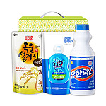 애경곡물설거지300리필 리큐 유한락스 3종