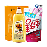 애경 곡물설거지500용기 울샴푸 2종