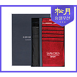 송월 샤보렌 멀티스포츠수건 송월 3단 컬러무지 우산 세트