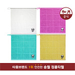 송월 스누피 왕리본36 고리수건 핸드타월